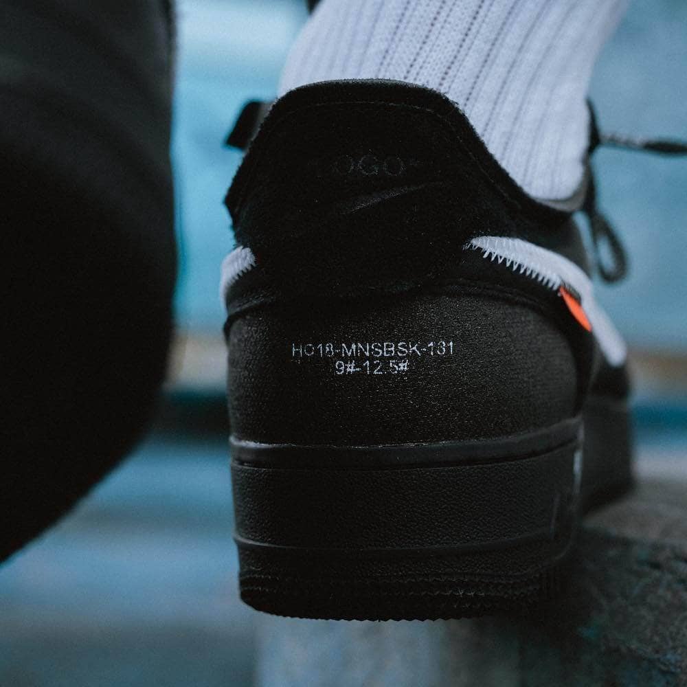 Off White Air Force 1 Black