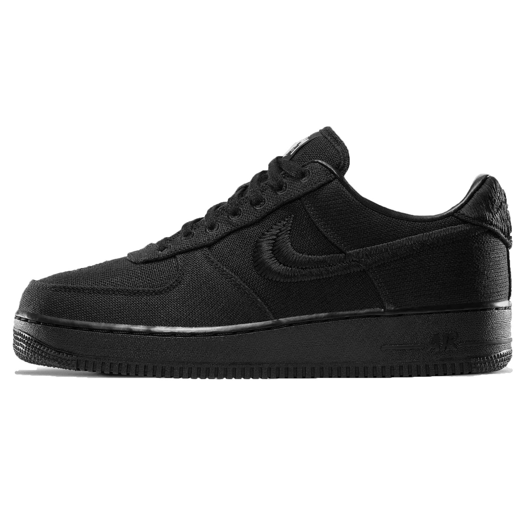 Stussy x Nike Air Force 1 Low 'Triple Black'