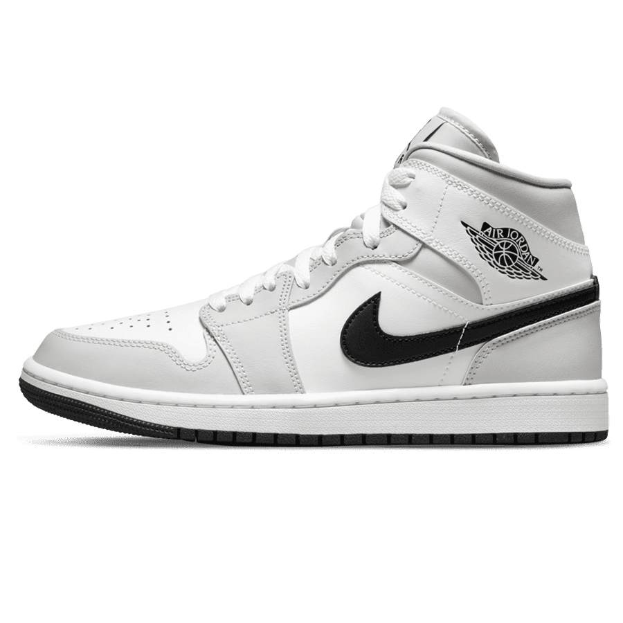 Jordan1 Mid Wmns 'Light Smoke Grey'