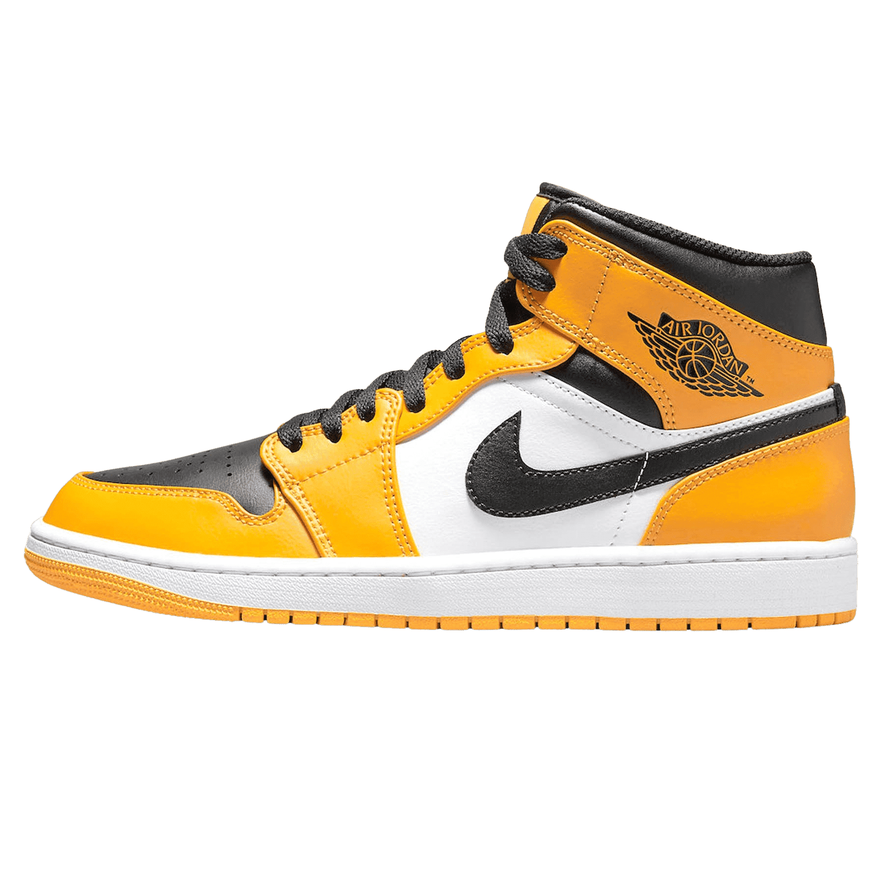 Air Jordan 1 Mid 'Reverse Yellow Toe'