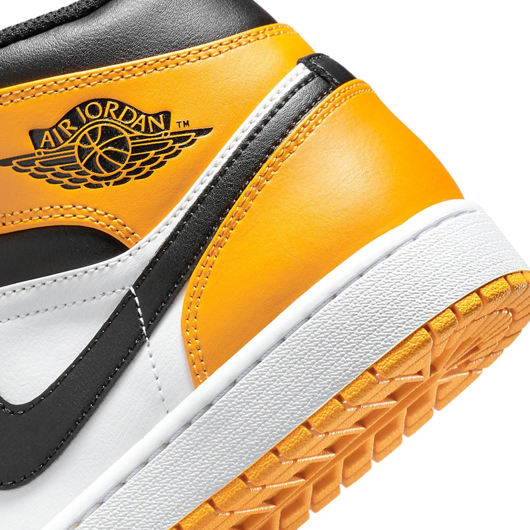 Air Jordan 1 Mid 'Reverse Yellow Toe'