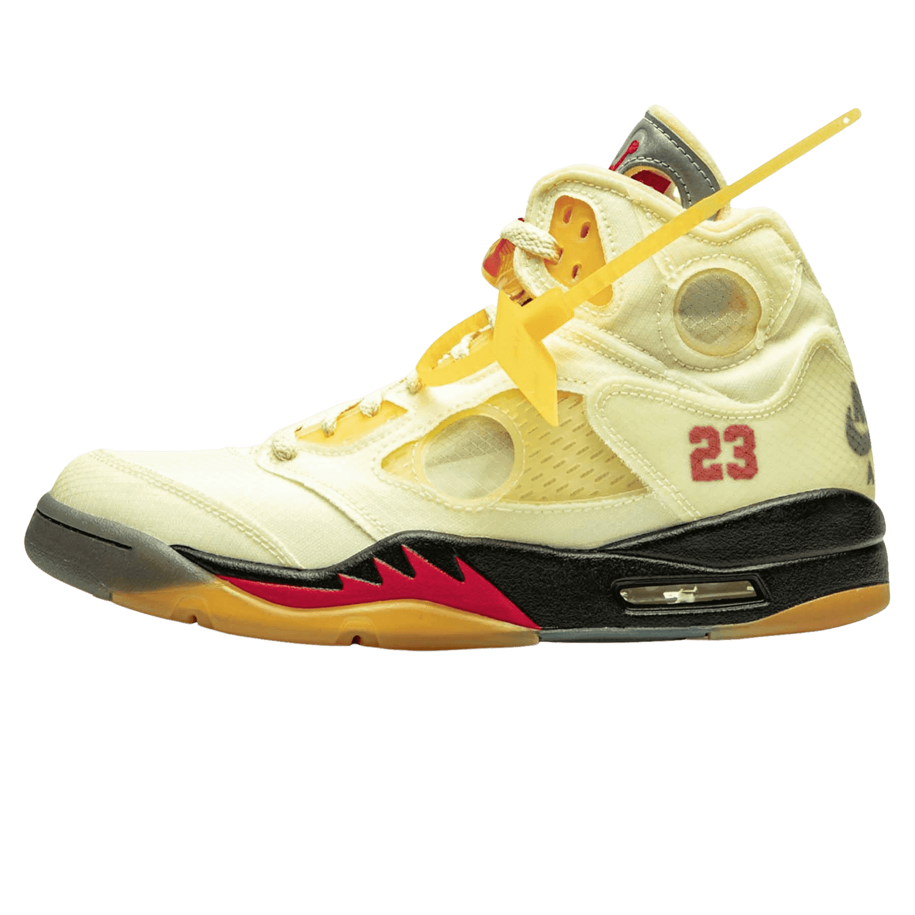 Off White Air Jordan 5  'Sail'