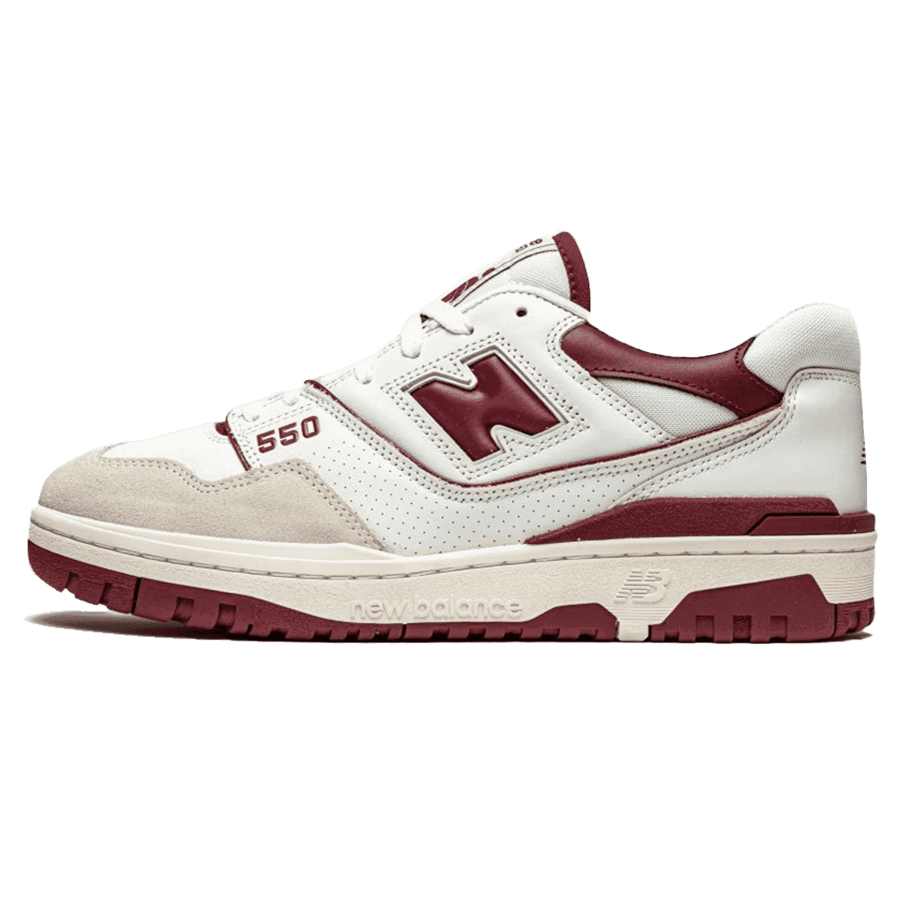 NB 550 Sea Salt Burgundy