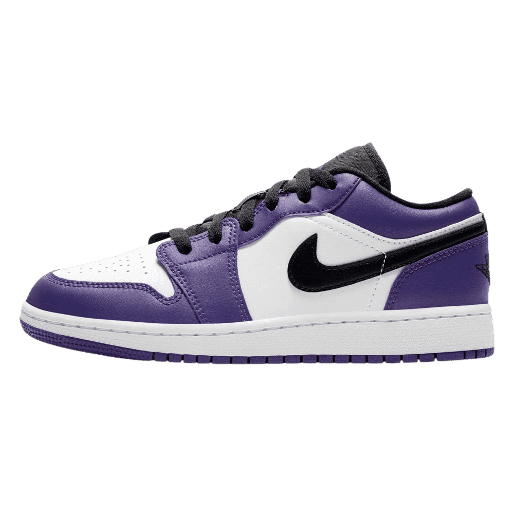 Jordan 1 Low GS "Court Purple White"