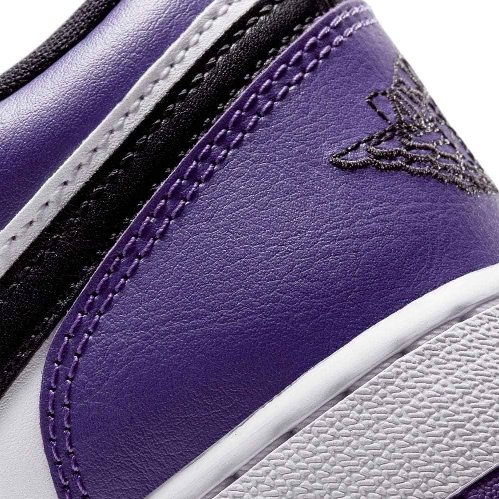 Jordan 1 Low GS "Court Purple White"