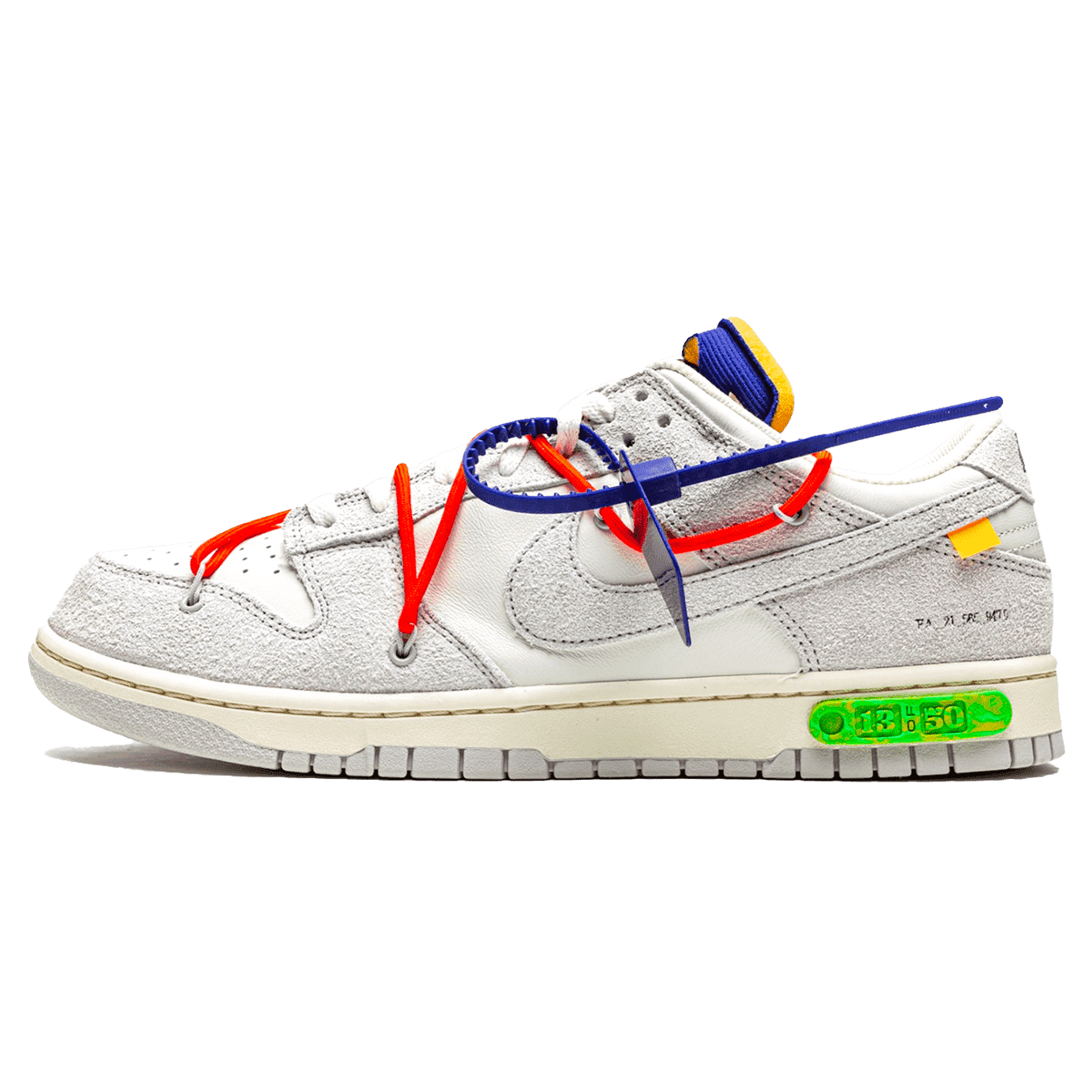 Off-White x Dunk Low 'Lot 13 of 50'