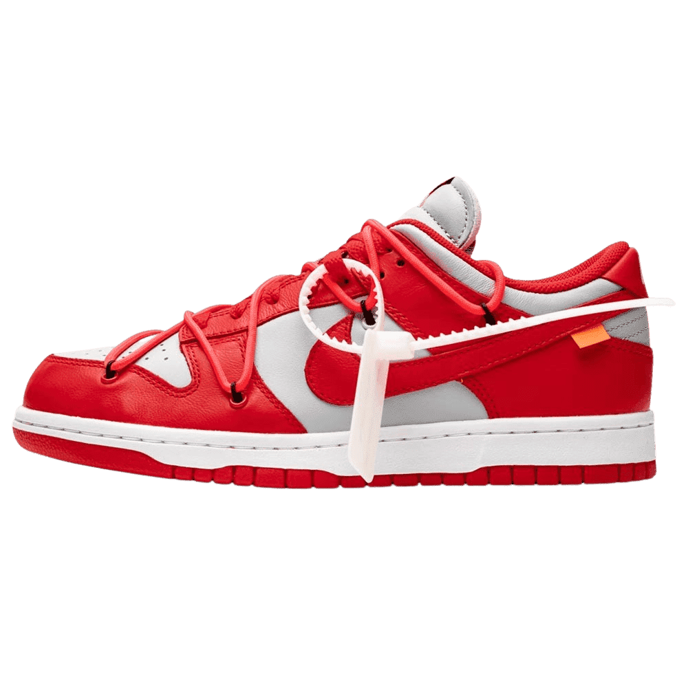 OFF-WHITE x Dunk Low 'University Red'