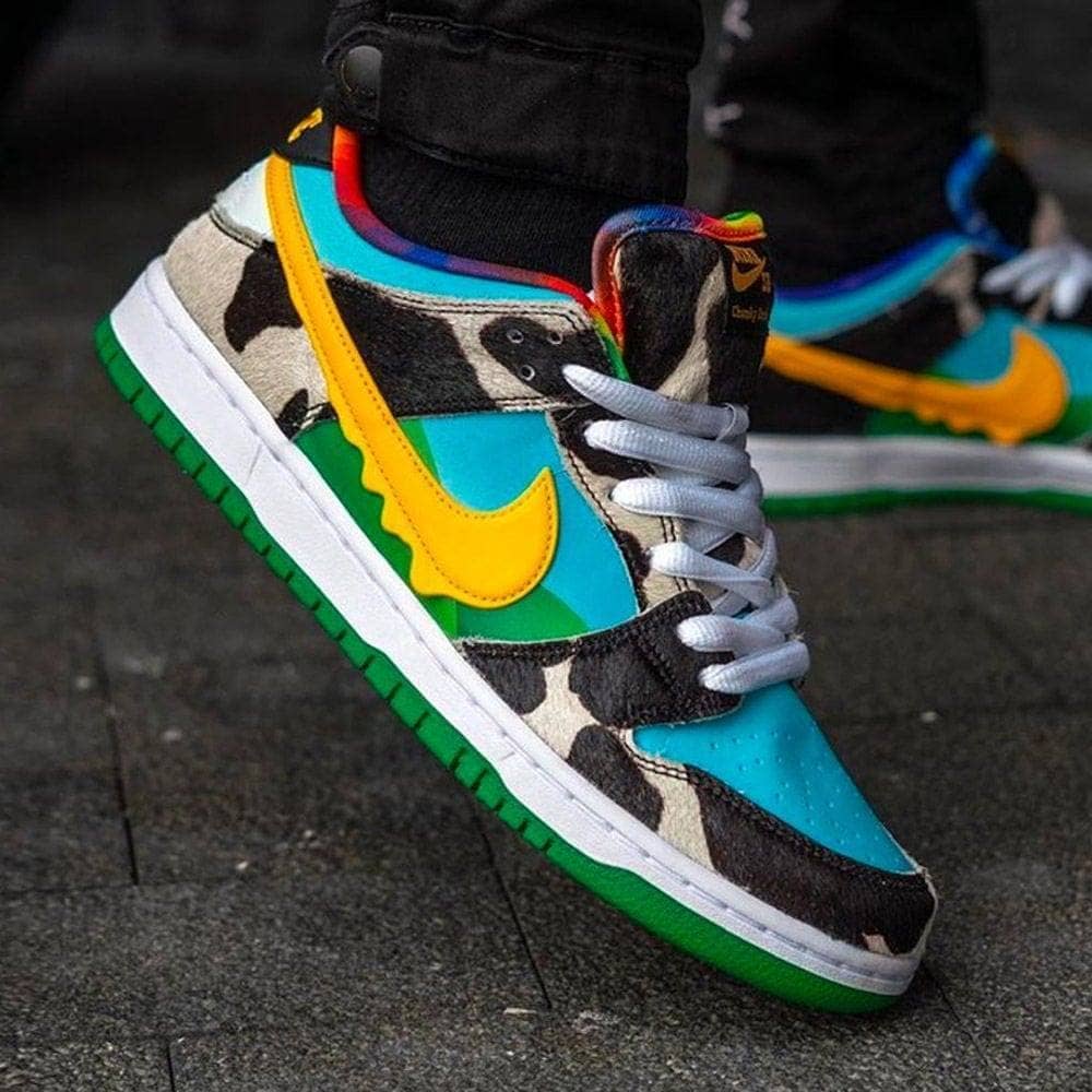 Ben & Jerry's x Dunk Low SB 'Chunky Dunky' （Ice cream box not included）