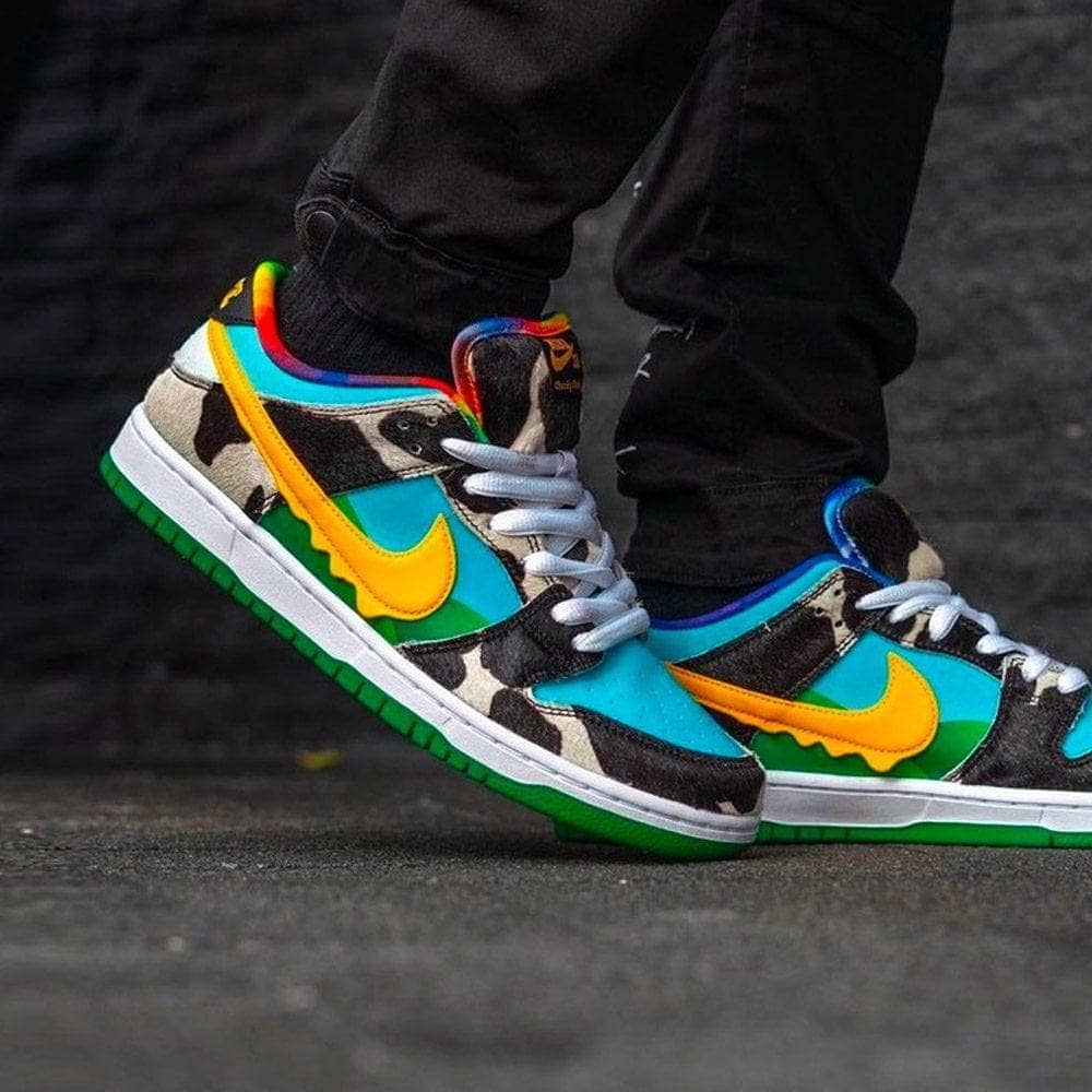 Ben & Jerry's x Dunk Low SB 'Chunky Dunky' （Ice cream box not included）