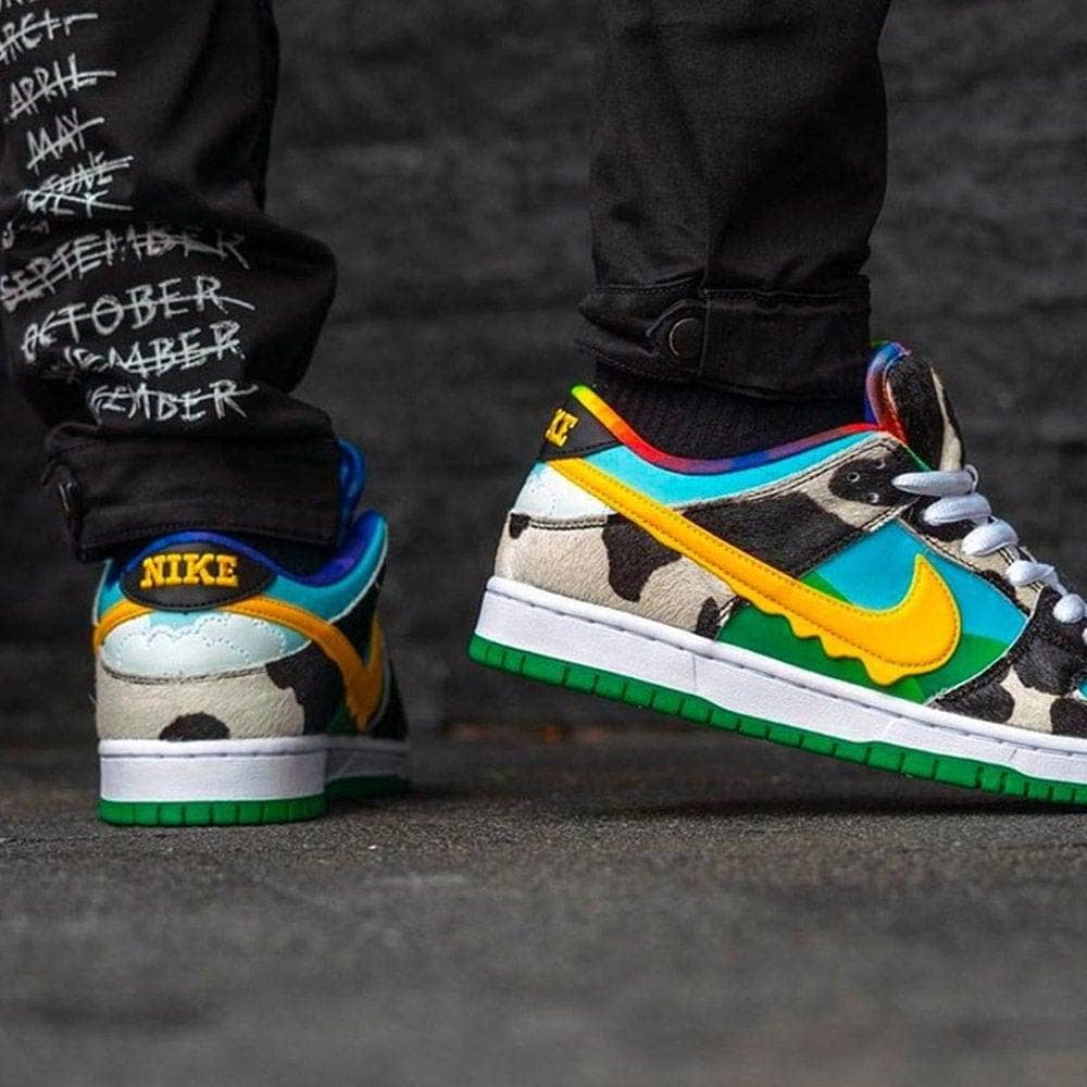 Ben & Jerry's x Dunk Low SB 'Chunky Dunky' （Ice cream box not included）