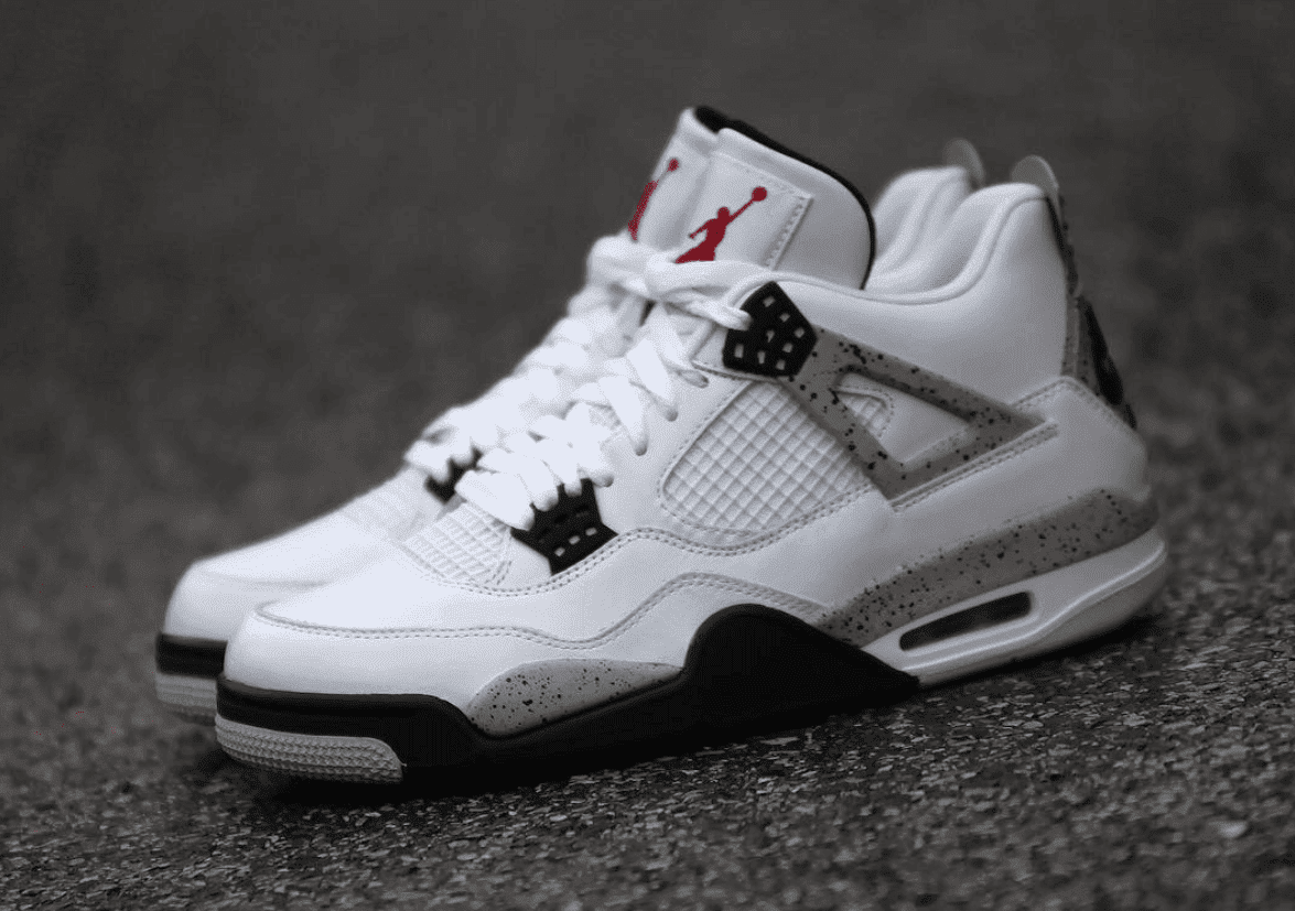 Jordan 4 89 OG White Cement